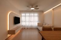 Scandinavian New 4-Room HDB by Starry Homestead Pte Ltd