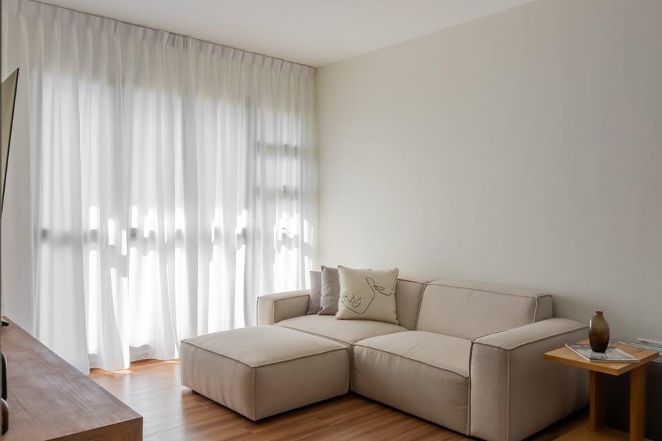 Modern Living Room with Sofa and Coffee Table