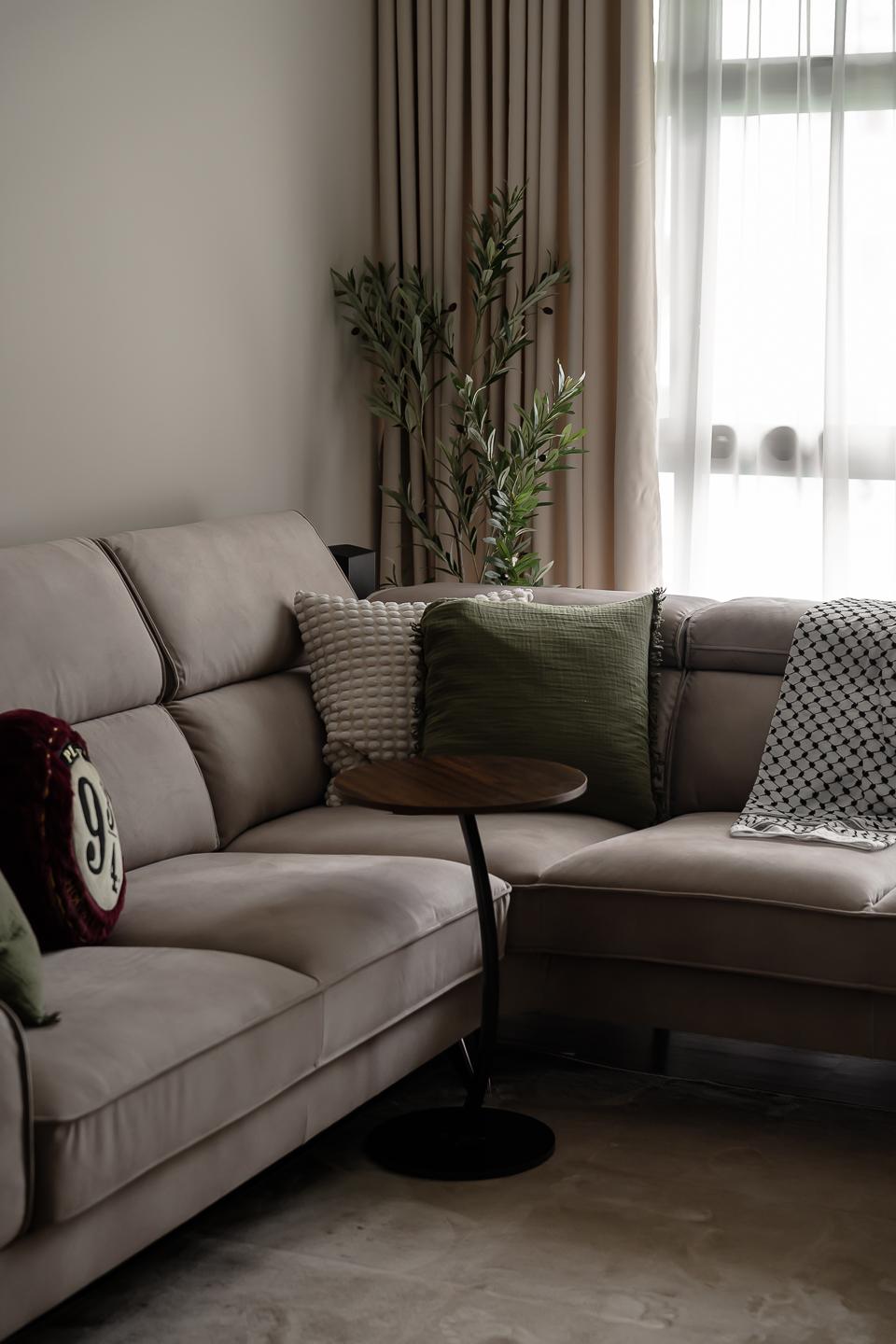 Modern Living Room with Sofa and 3 Seater Sofa