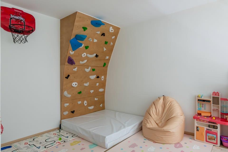 Scandinavian Kids Room with Children's Beds and Children's Accessories