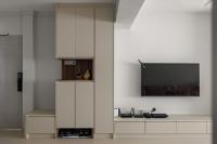 Scandinavian Living Room at 349 Tampines St 33