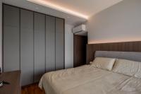 Contemporary Bedroom at Resale 5 Room HDB @ Compassvale Drive