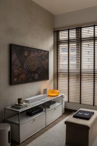 Eclectic Living Room at Garden Vines