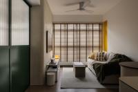 Eclectic Living Room at Garden Vines