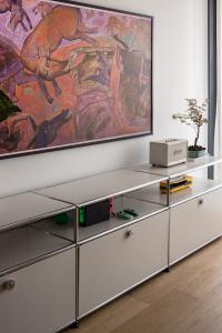 Eclectic Living Room at Normanton Park