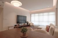 Scandinavian Living Room at Resale 4 Room HDB @ Punggol