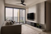 Modern Living Room at Clavon