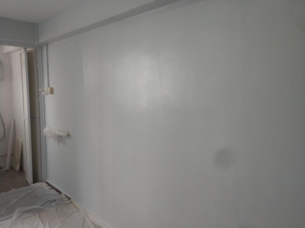 Asian Bedroom with Cove Lighting and Drop Ceiling
