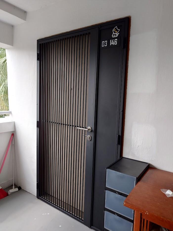 Asian Entryway with Console Table and Rugs