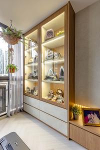 Eclectic Living Room at Sengkang