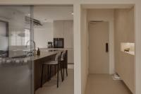 Minimalist Kitchen at 685 Race Course