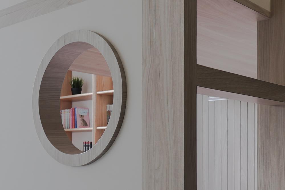 Modern Bedroom with Feature Wall and Built-in Bed