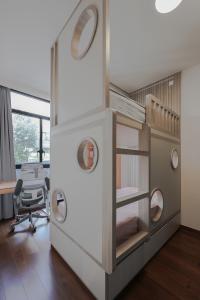 Modern Bedroom at Daintree Residence