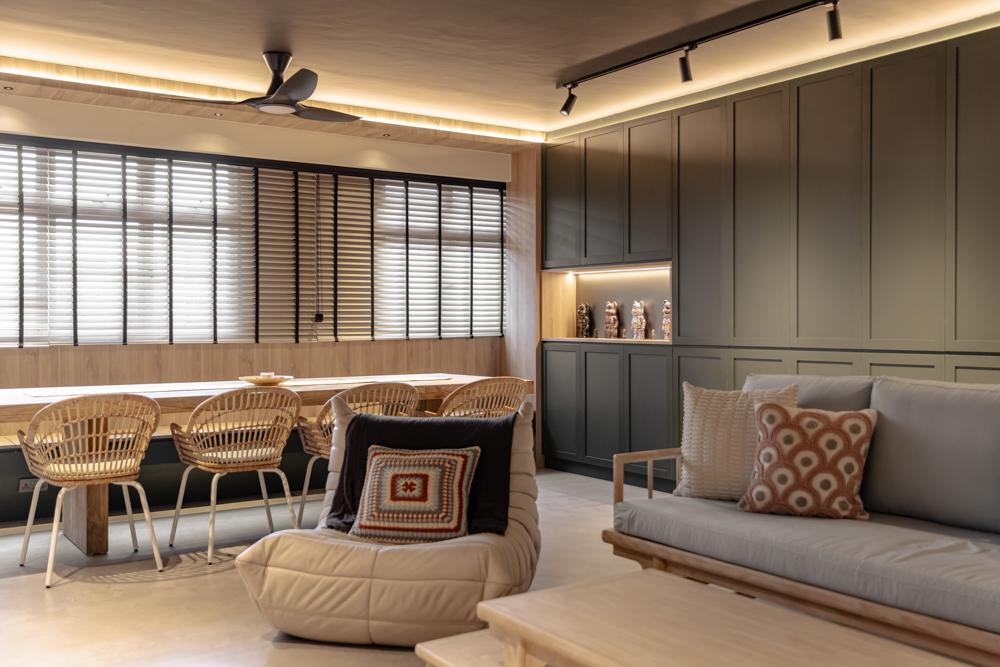 Modern Dining Room with Settee and Sofa