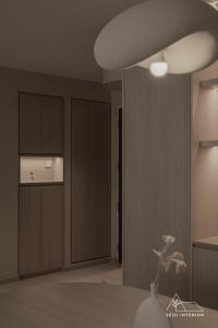 Minimalist Entryway at 306A Tengah