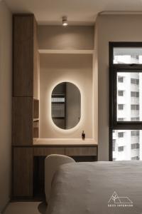 Minimalist Bedroom at 306A Tengah