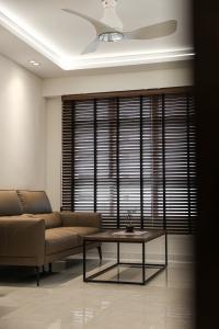 Eclectic Living Room at Admiralty Grove