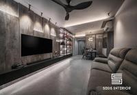 Industrial Living Room at 5 Room HDB @ Yishun