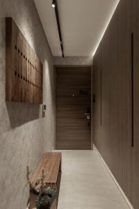 Modern Foyer at The Gentlemen’s Haven