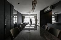 Modern Living Room at Tampines GreenFoliage