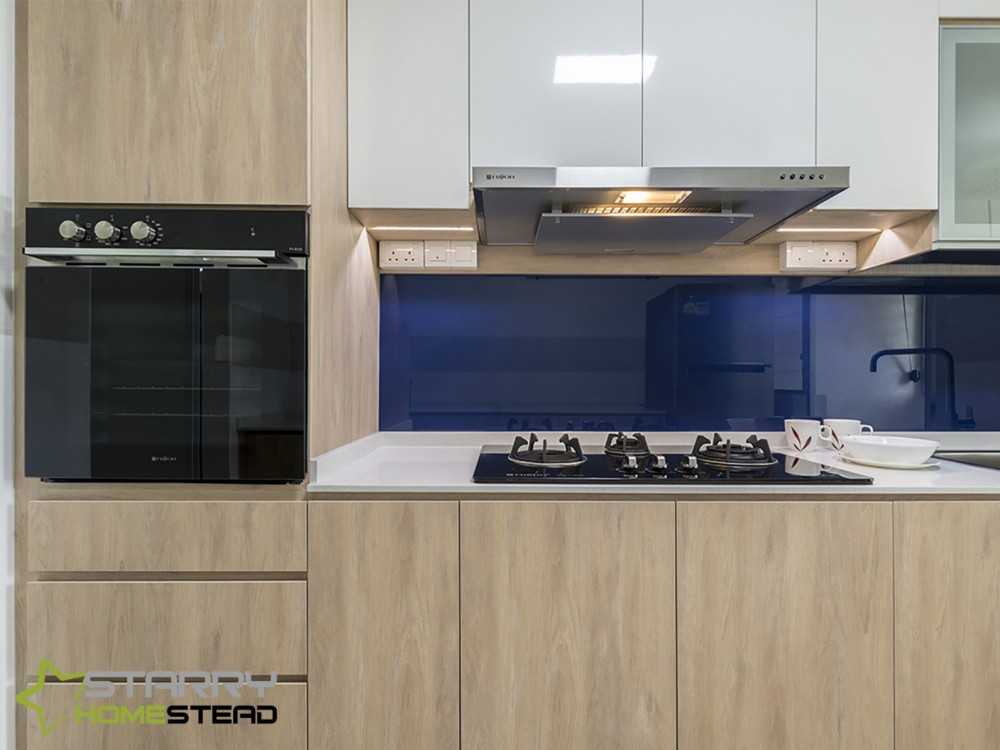 Scandinavian Kitchen with Kitchen Accessories and Kitchen Cabinets