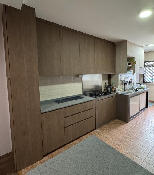 Minimalist New 5-Room HDB by Yi Tat Carpentry