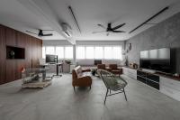 Industrial Living Room at Jurong West