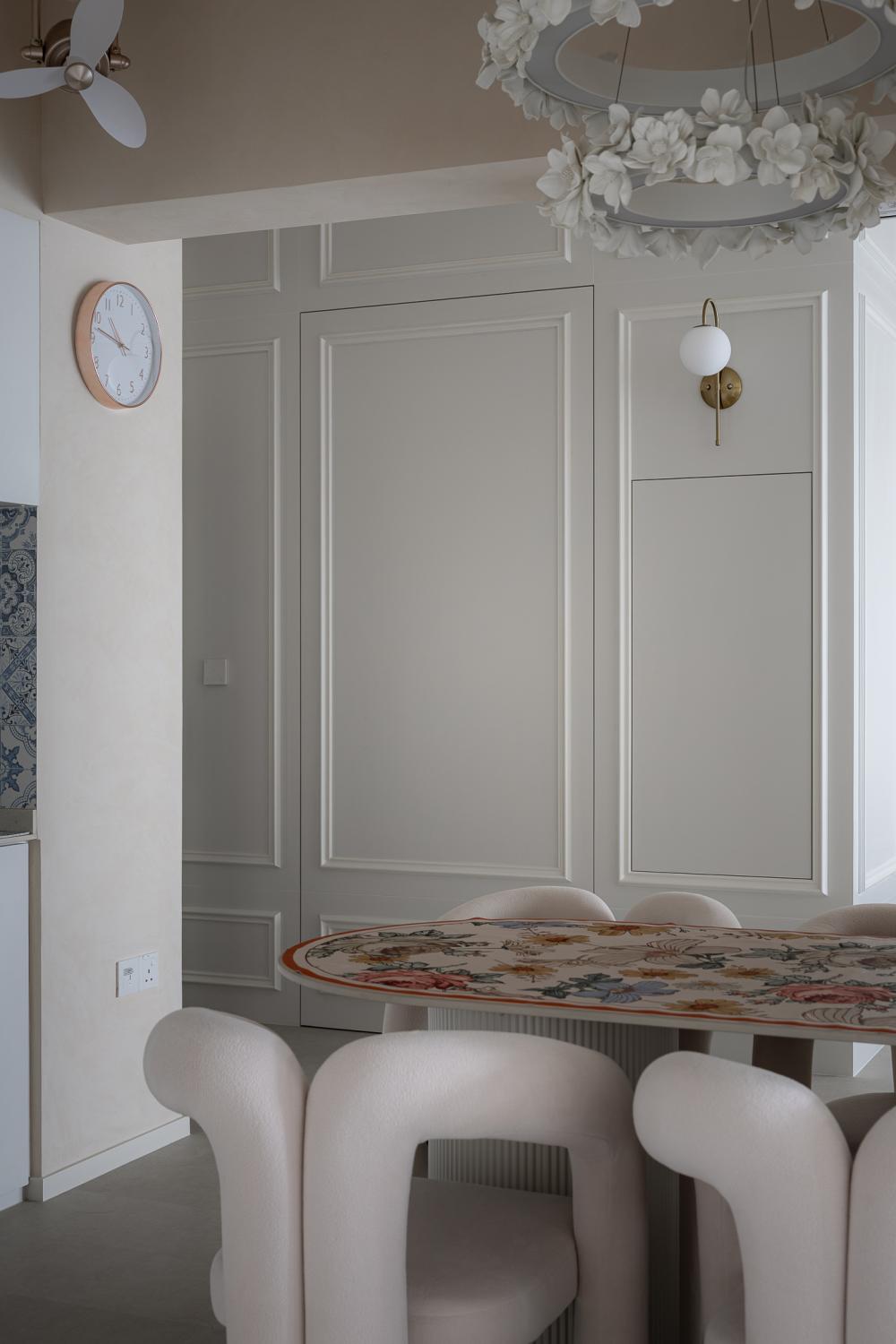 Scandinavian Entryway with Small Storage and Shoe Cabinets