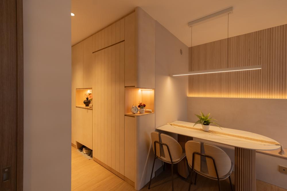 Contemporary Entryway with Mirror and Bathroom Mirrors
