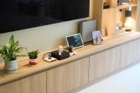 Scandinavian Living Room at 205A CompassVale Lane