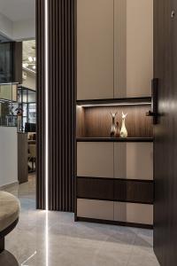 Modern Foyer at Parc Clematis