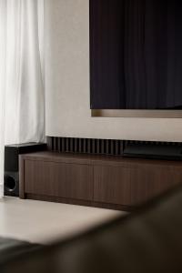 Minimalist Living Room at The Gale