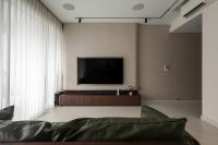 Minimalist Living Room at The Gale