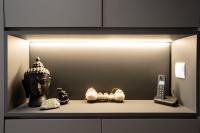 Modern Foyer at Lake Life Condominium