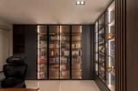 Contemporary Home Office at 4 Room HDB @ Tampines Green Jade