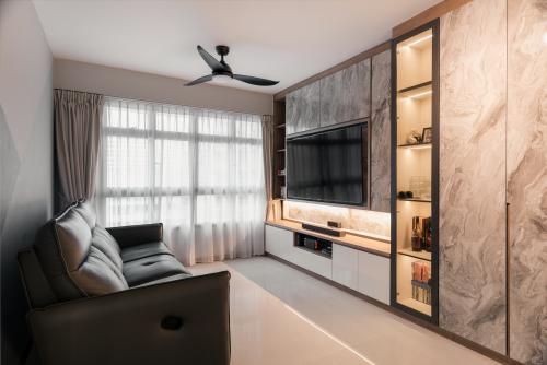 Modern New 4-Room HDB by Interior Artist
