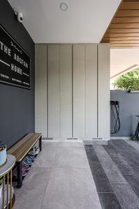 Modern Porch at 3-Storey Semi-Detached