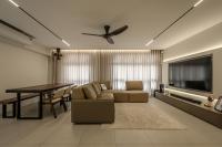 Modern Living Room at ParkEdge @ Bidadari