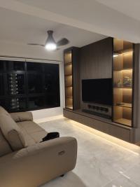 Modern Living Room at Tampines St 96