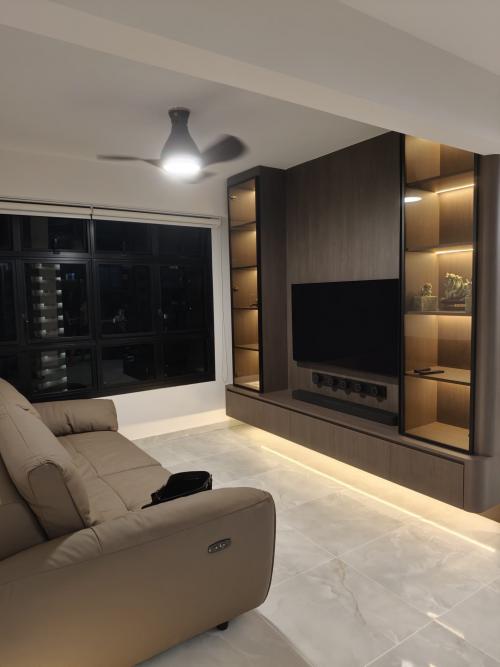 Modern New 5-Room HDB by Maison Interior