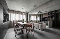Industrial Living Room at Bishan
