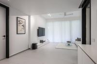 Minimalist Living Room at Breeze at The East