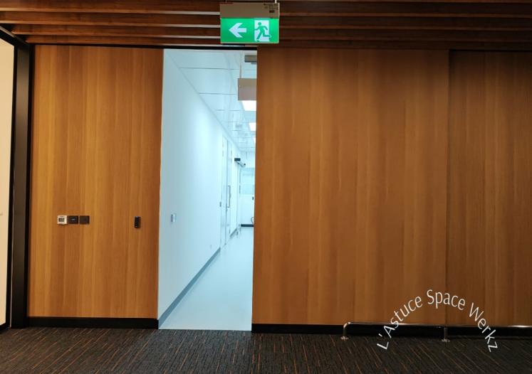 Modern Entryway with Doormats and Doors