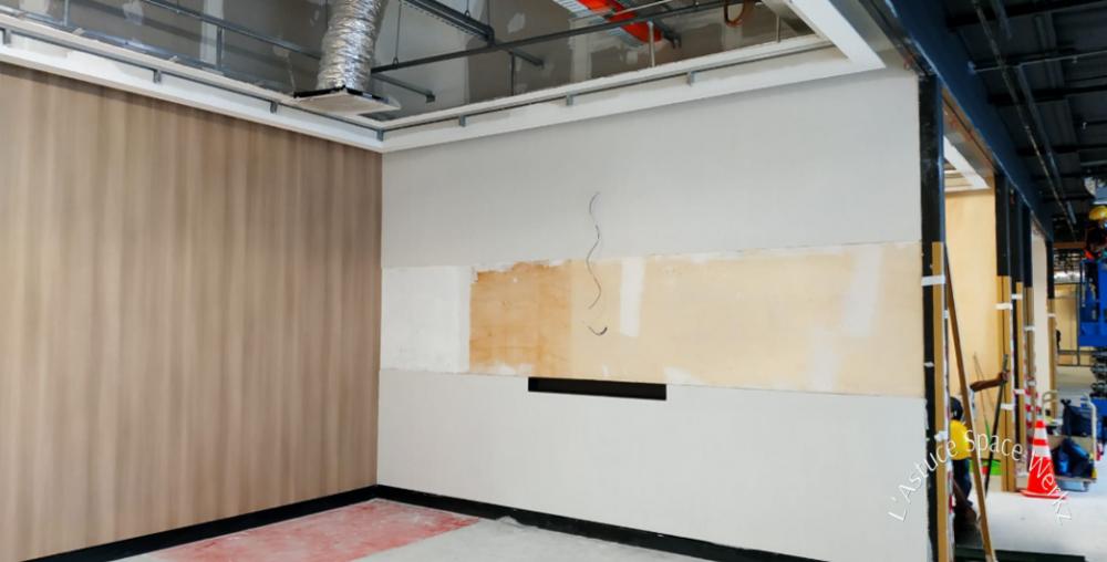 Modern Office with Desk and Storage Cabinets