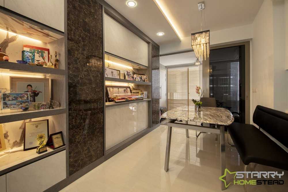 Modern Dining Room with Dining Table and Dining Chairs