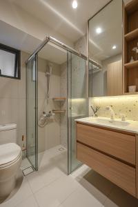 Scandinavian Bathroom at Trivelis