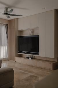 Minimalist Living Room at Heritage View