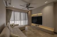 Minimalist Living Room at Heritage View