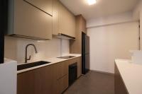 Modern Kitchen at Resale 4 Room HDB @ Punggol Way