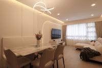 Modern Living Room at Resale 4 Room HDB @ Punggol Way
